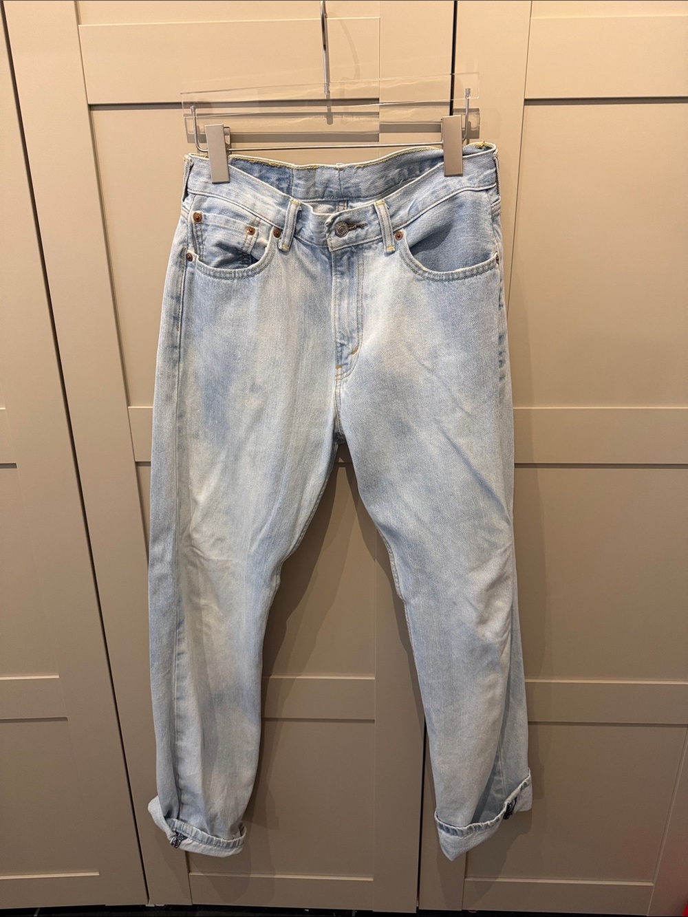 Vintage Levi’s Light Wash Women's Jeans - Classic High-Rise Relaxed Fit